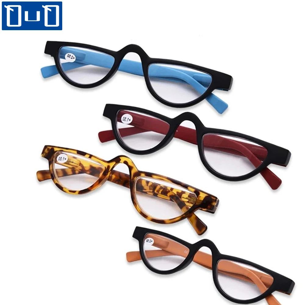 

Cat Eye Reading Glasses Women Men Lightweight Clear Lens HD Gradient Presbyopic Eyeglasses Spectacles Unisex Eyewear +1.0 ~ +3.5