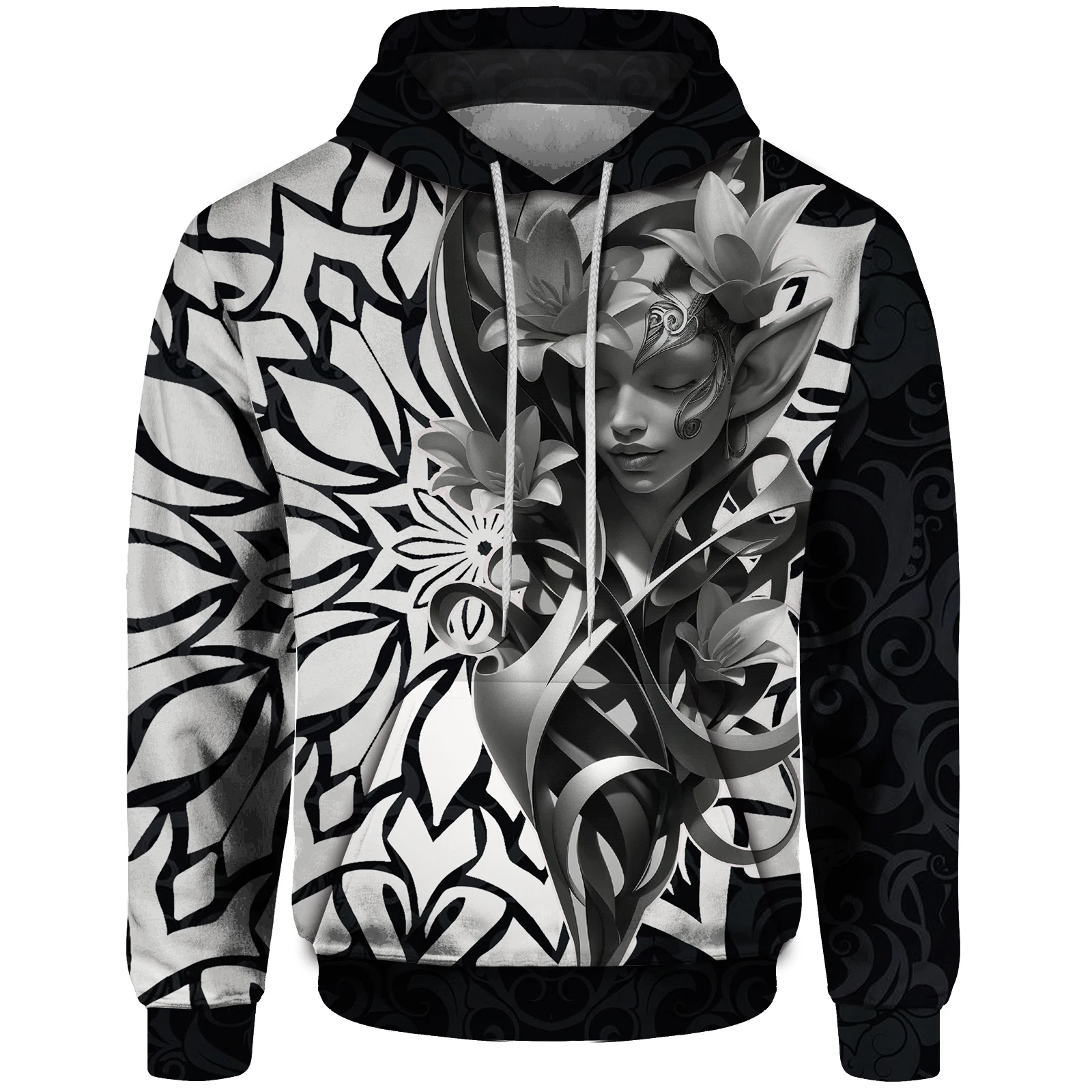 Прочная Мужская одежда Брендовые мужские толстовки с капюшоном в стиле богини Y2k