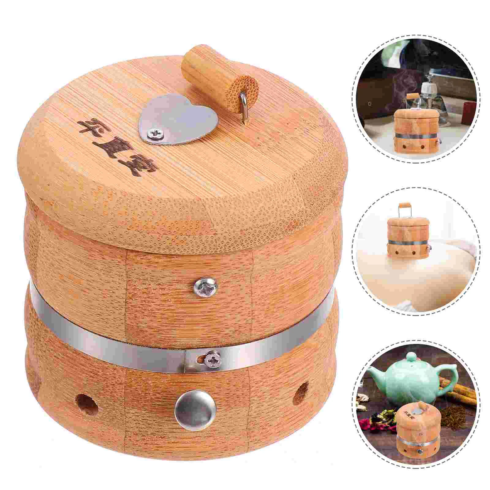 

Moxibustion Box Moxa Burner Box Portable Moxa Stick Burner Moxa Holder Box