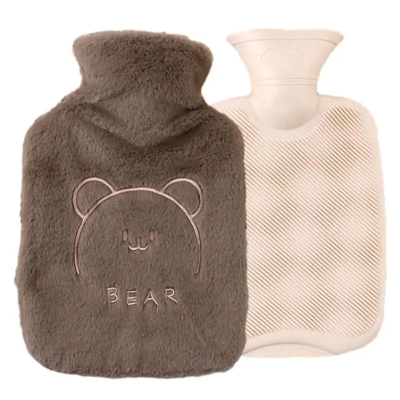 

Сумка для горячей воды, зимние водонепроницаемые сумки для согревания рук, карманный плюшевый чехол для горячего компресса, грелка для рук и ног, рождественские подарки