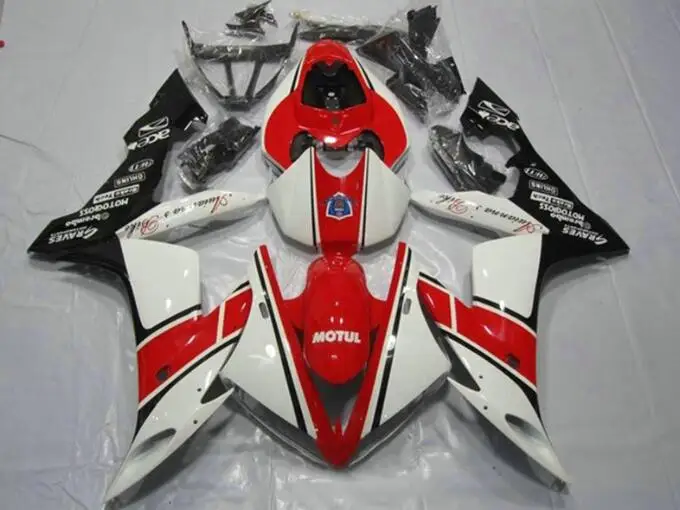 

Style New ABS Fairings Kit Fit For YAMAHA YZF-R1 2004 2005 2006 04 05 06 Bodywork Set Custom Red White