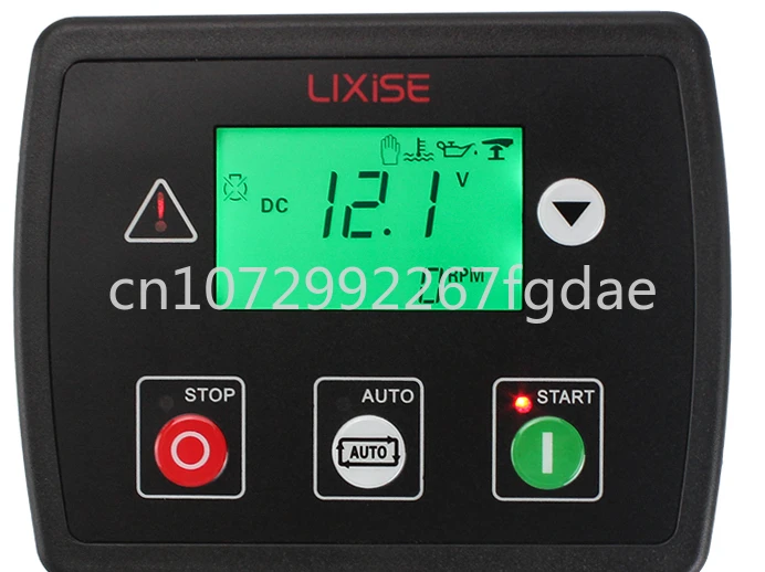 

Likesay LXC706 Controller Liquid Crystal Control Protection System LXC701 for Small Gasoline Diesel Generator Set