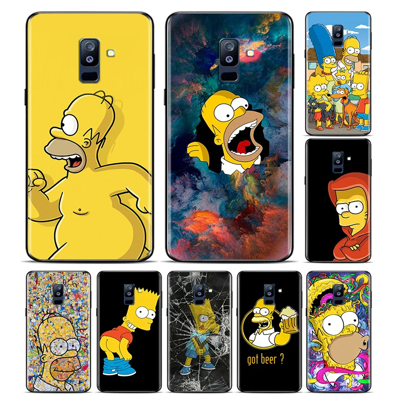 

Homer J. Simpson Phone Case For Samsung A32 A52 A52S A72 A02 A22 A03 A02S A03S A13 A53 A73 A23 A13 Black Funda Cover Soft Back