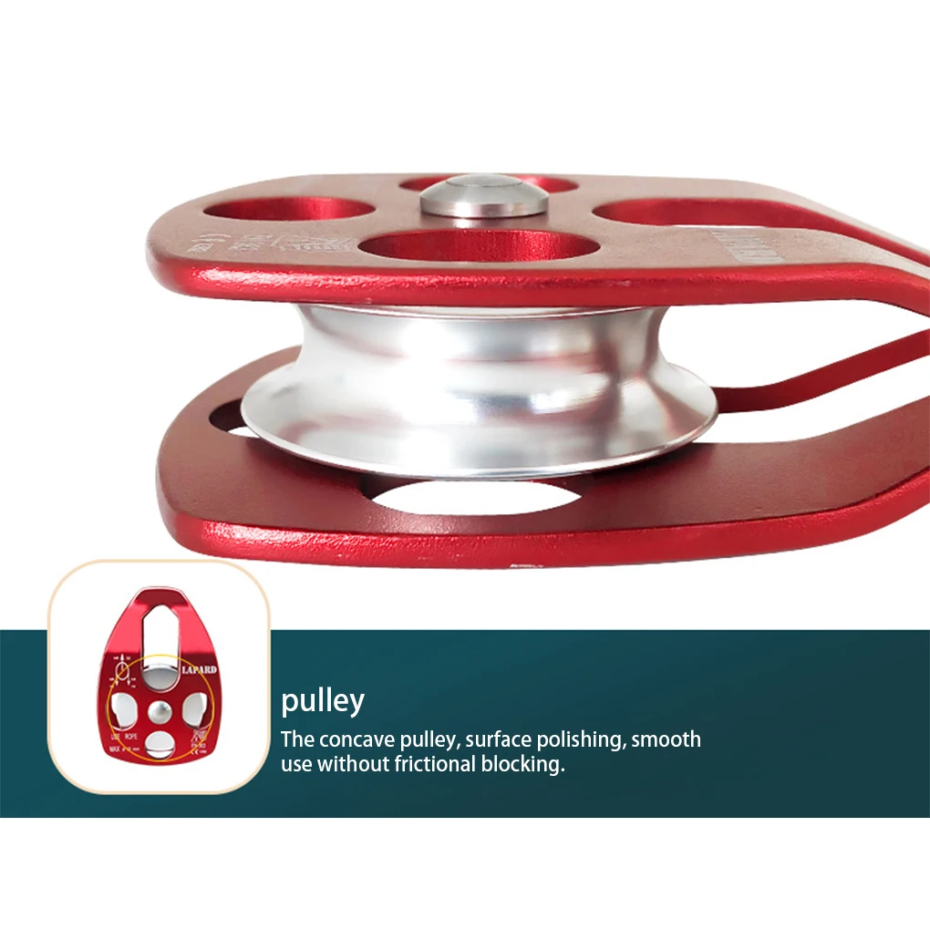 

Climbing Pulley Bearing Sheaves Universal Mountaineering Rigging Pulleys
