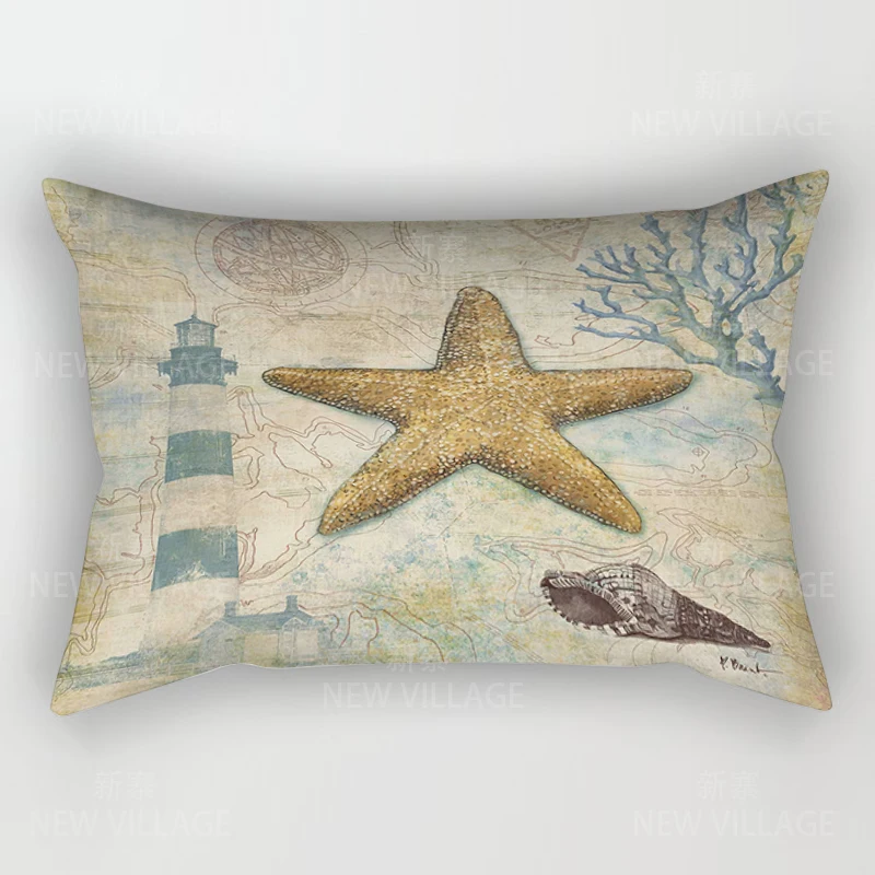 Наволочка с принтом животных под водой наволочка для дивана украшение дома можно