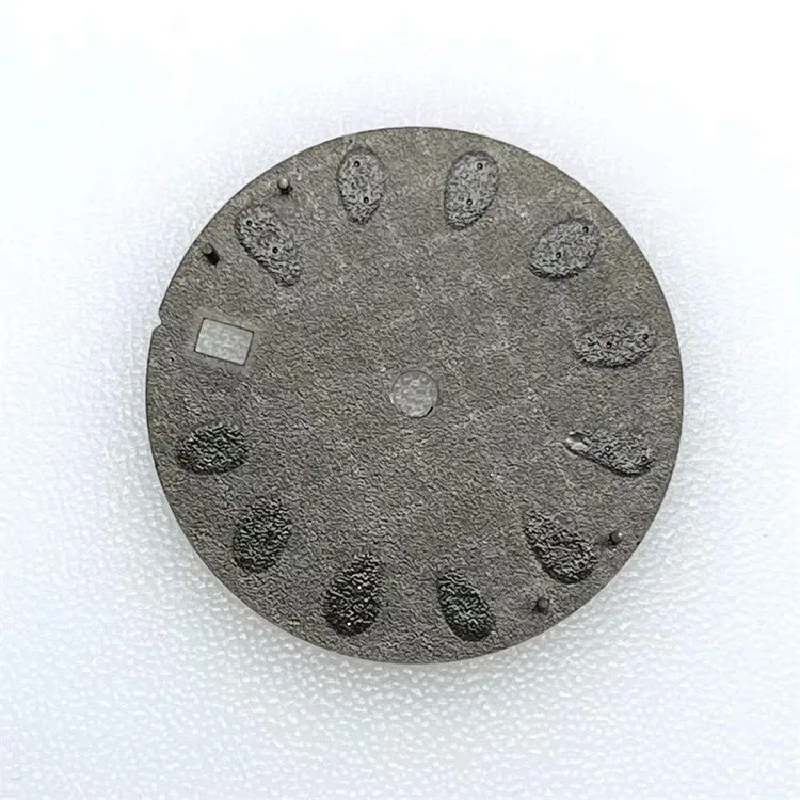 New NH34 Dial 28.5mm Watch Accessories Blue Black White Mechanical Watch Conversion GMT Four Hands Dial for NH34/NH35 Movement