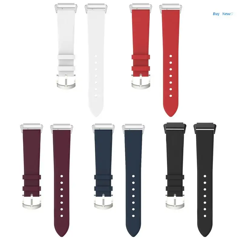 

For Band 7 Honor Band 7 Adjustable Bracelet Smart Band Breathable Leather Strap