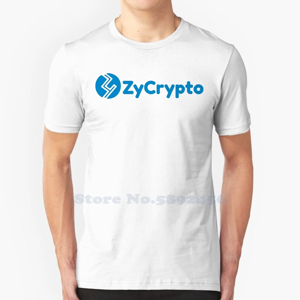 

ZyCrypto Logo High-quality T Shirts Fashion T-shirt New 100% Cotton Tee