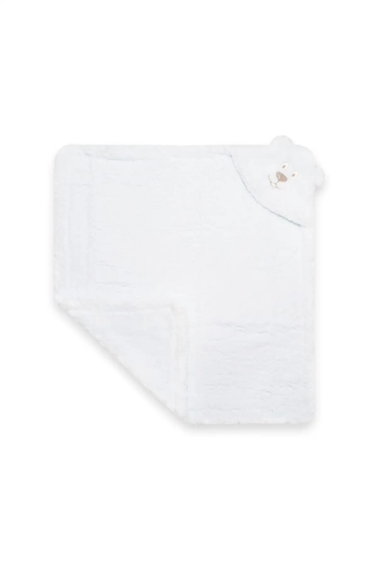 

Hooded Bear Figure Baby Blanket