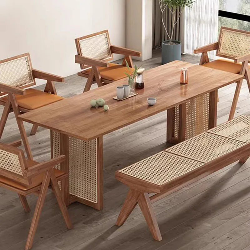 Столы для ресторанов стол из цельного дерева прикроватная тумбочка спальни