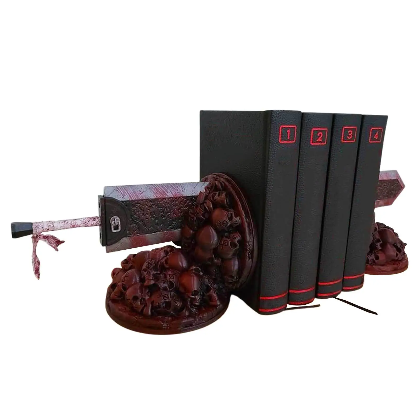 Гигантская резная каменная статуя Bookend Force деревенская Нескользящая полимерная