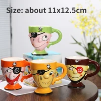 ceramic cup coffee cup creative pirate cup office cup household milk cup coffee cup mug coffee cup drink coffee set tea set