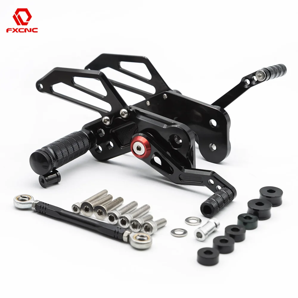 

Для Kawasaki Z125 Pro 2016 2017 2018 2019 2020 2021 мотоциклетные алюминиевые ЧПУ задние комплекты Подножка педаль для ног задняя педаль комплект