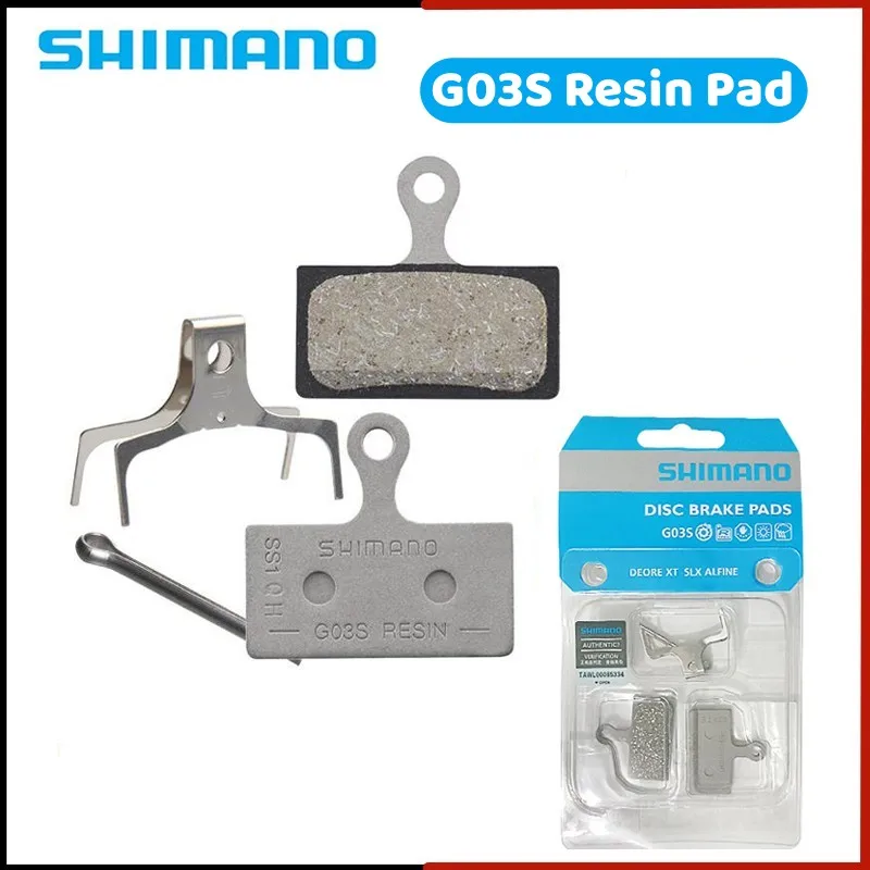

SHIMANO G03S MTB Resin Disc Brake Pads DEORE XT SLX DEORE G03S Resin Brake Pad Mountain M7000 M8000 M9000 M6000 M615 S700 CX77