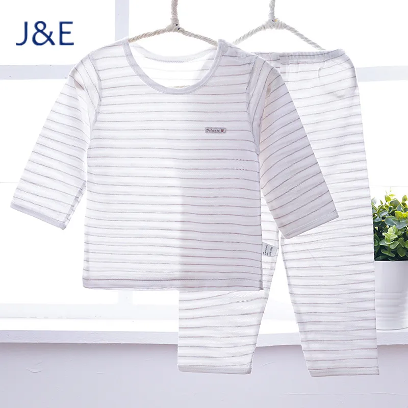 Детские пижамные комплекты J &amp E летняя тонкая детская пижама из бамбукового