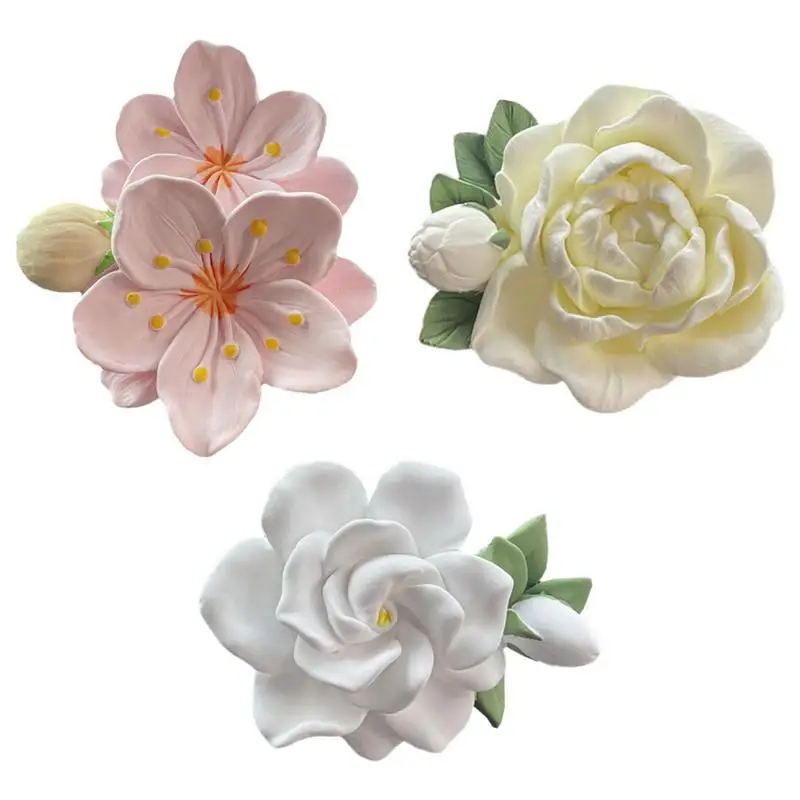 

Flower Shaped Car Vent Clip Air Freshener Long Lasting Aromatherapy Essential Oils Diffuser Automotive Air Fresh Fragrances