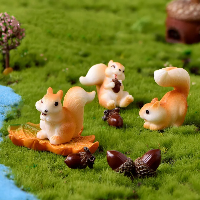 

Миниатюрные фигурки, милый снежный дом, микро пейзаж, полимерные поделки, украшение для дома, садовые аксессуары, рождественский подарок