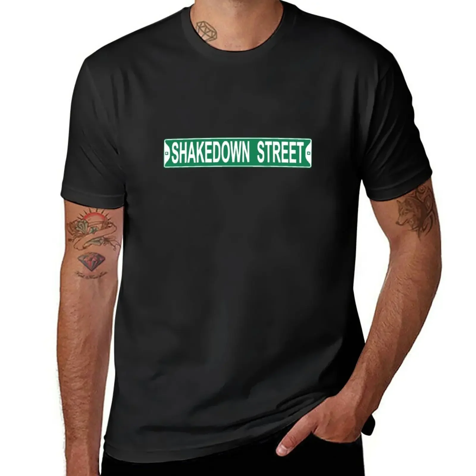 Мужские высокие быстросохнущие футболки Shakedown Street 2