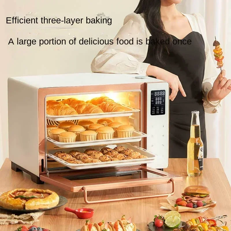 Электрическая духовка бытовая многофункциональная выпечка ферментация паровой