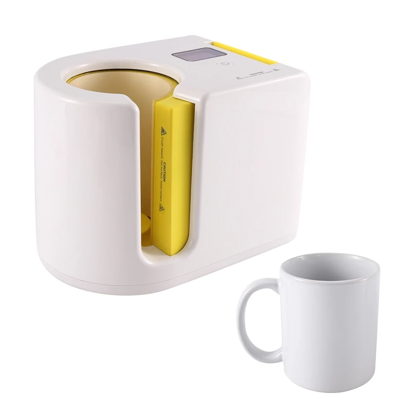 

Термопресс для кружек, автоматический термопресс для сублимации кружек 11-15 унций, переводная печать кофейных чашек, вилка стандарта США