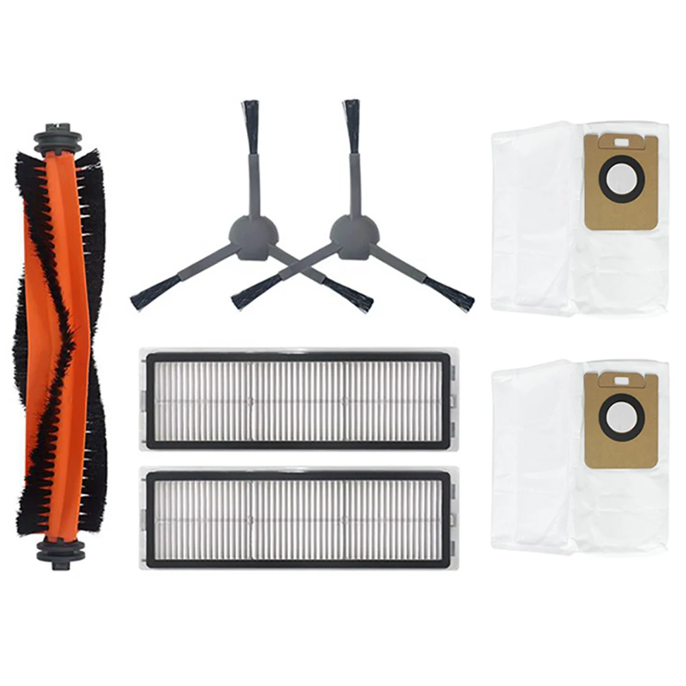 

For Dreame L10 PLUS Robot Vacuum Cleaner Main Brush Side Brush HEPA Filter Dust Bag Replacement Accessories Parts