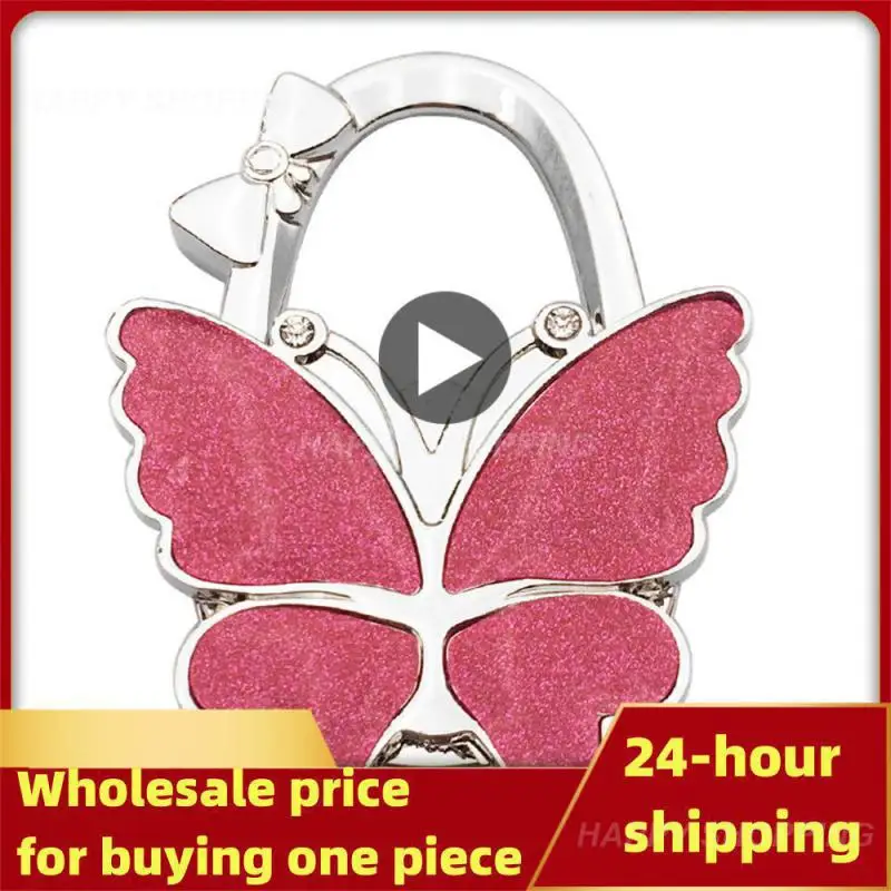 

Delicate Simple Fashion Portable Frosted Decorations Comfortable Butterfly Durable Hook Beauty And Health Beautiful Folding