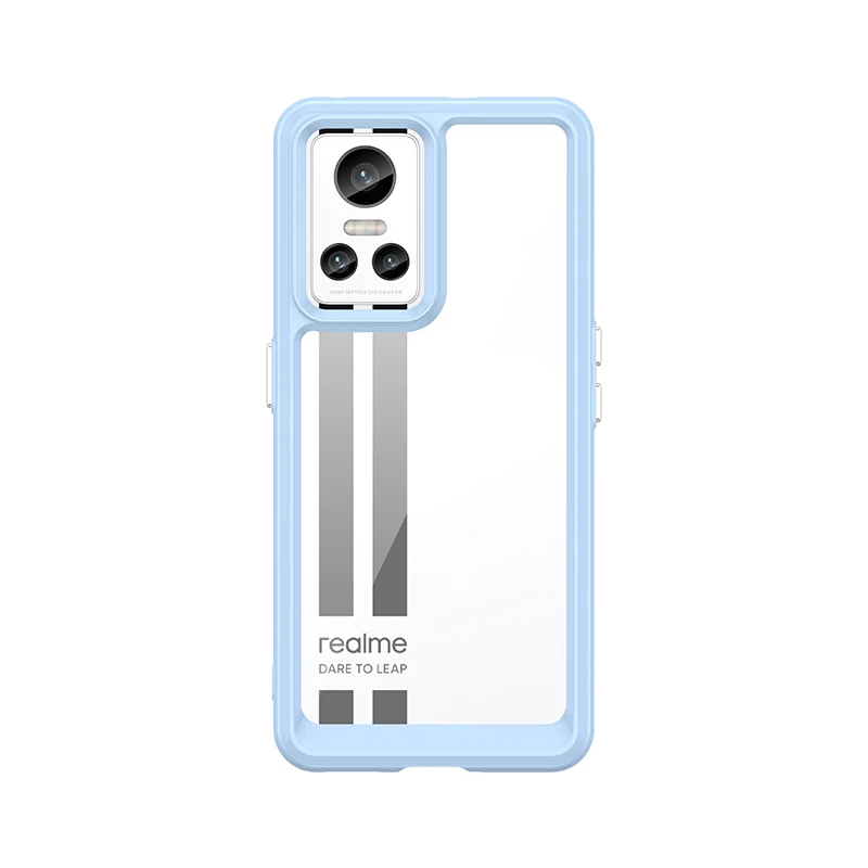 Soft Transparent Case For Realme GT Neo 3 Case Bumper Silicon Color Back Cover For Realme GT Neo 3 Case For Realme GT Neo 3 Neo3