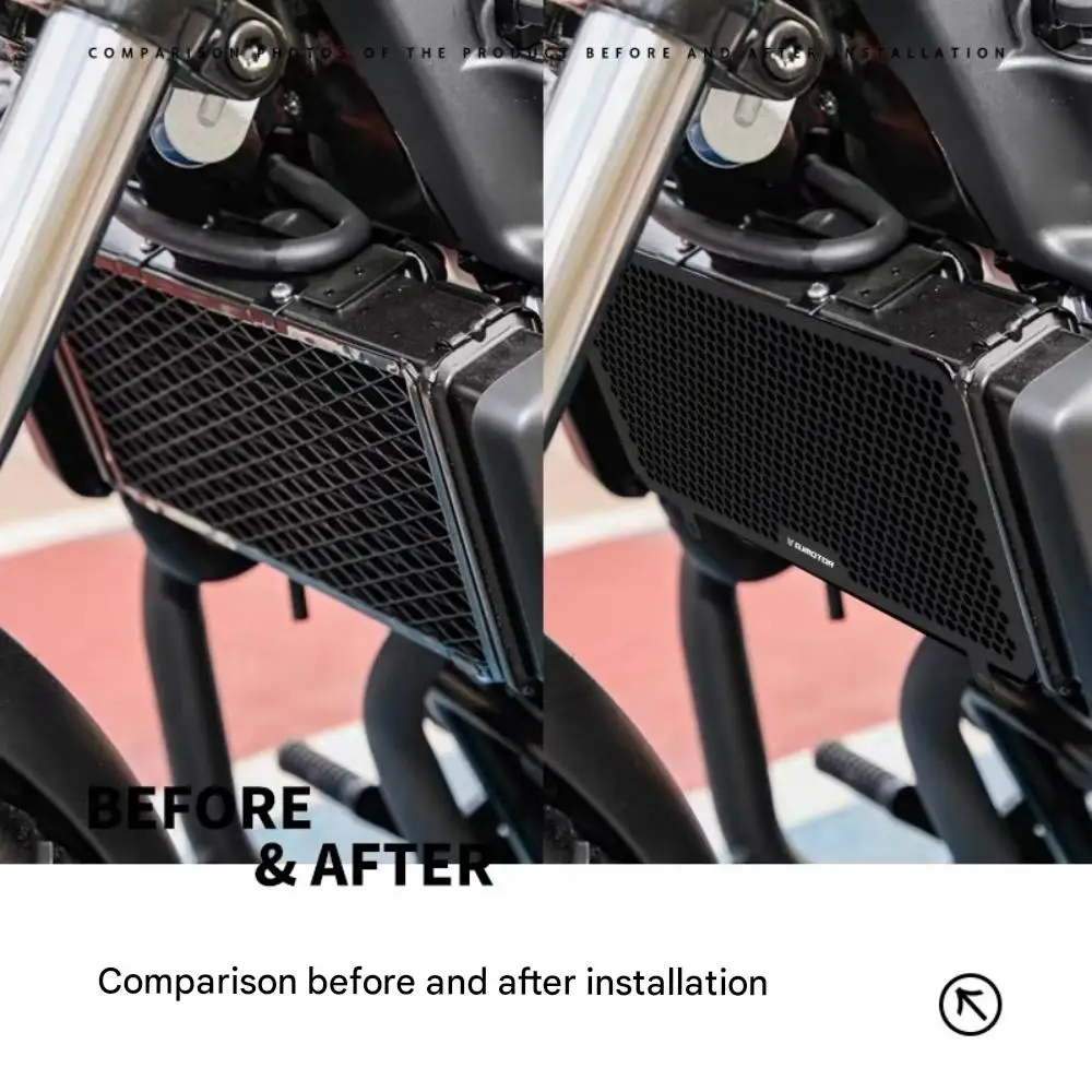Фото Защитная сетка радиатора для QJMOTOR SRK125S: теплоотвод, защита от пыли и песка, детали для модификации №4