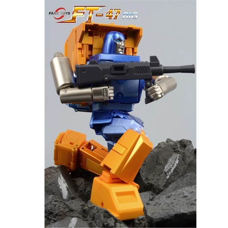 

IN STOCK FansToys Transformation FT-47 FT47 Huffer 2.0 PVC Plastic Action Figure Robot Toy With Box
