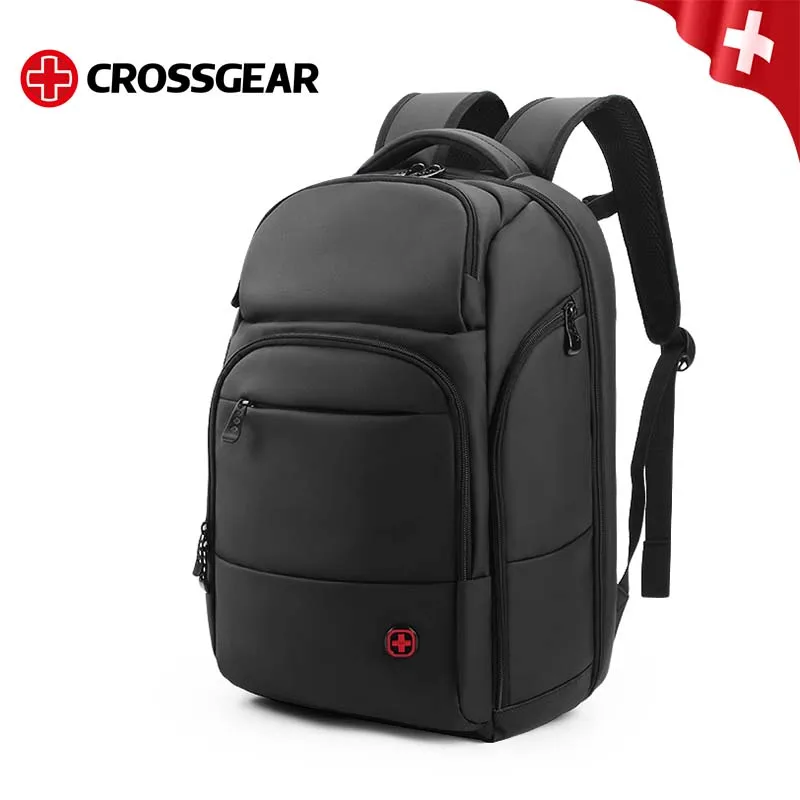 

SWISS CROSSGEAR Waterproof Backpacks USB Charging School Bag Anti-theft Men's 15.6inch Laptop Travel High Capacity Mochila