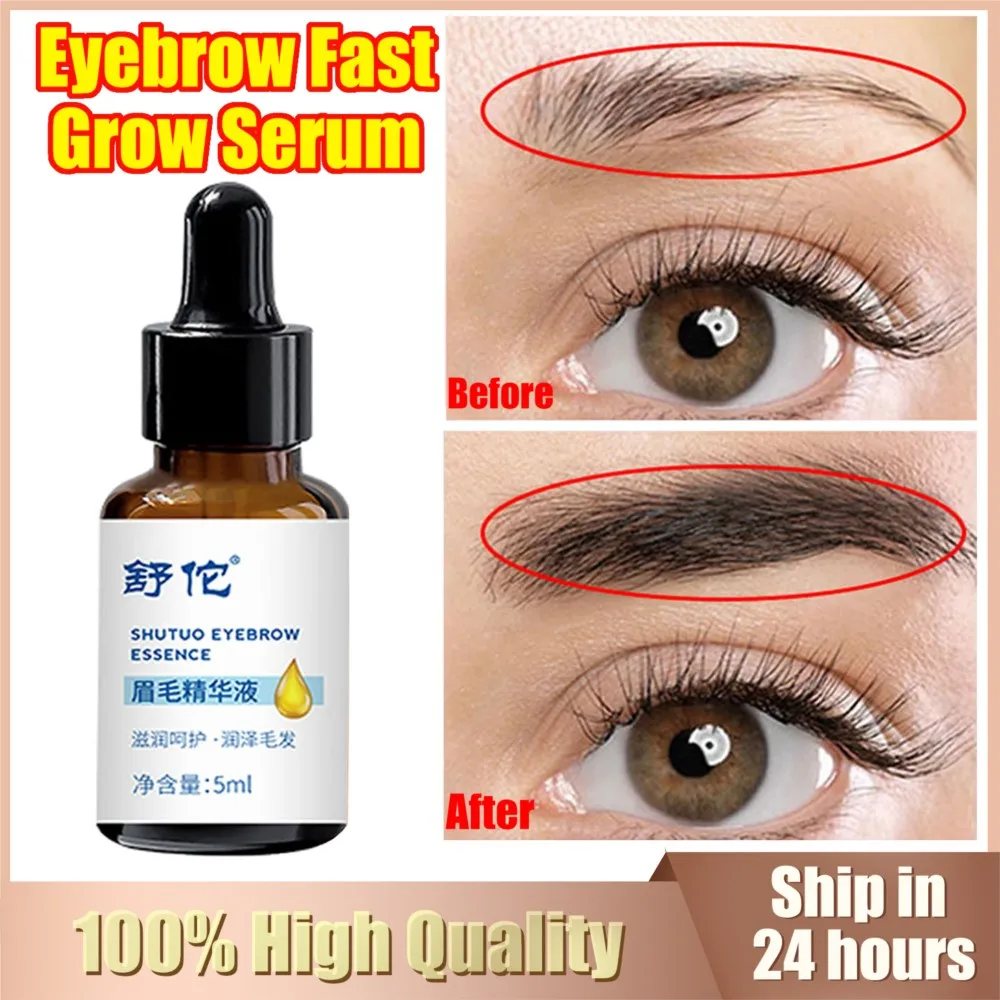 

Eyebrow Fast Grow Serum Eyelash Hair Growth Anti Hairs Loss Products Prevent Baldness Eyebrow Makeup Fuller Thicker Lengthening