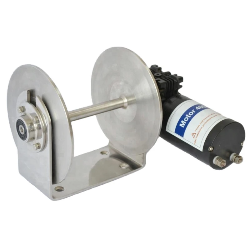 

12V Stainless steel drum winch Standard anchor winch