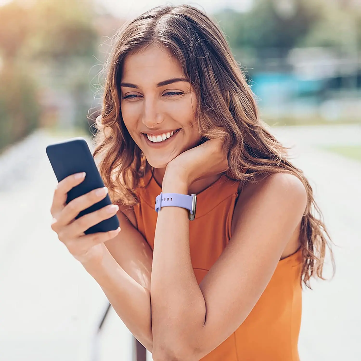 Double Fastener Strap for Apple Watch Band 49mm 45mm 44mm 42mm 41mm 40mm Sport Silicone Bracelet iWatch series 8 7 6 5 se Ultra