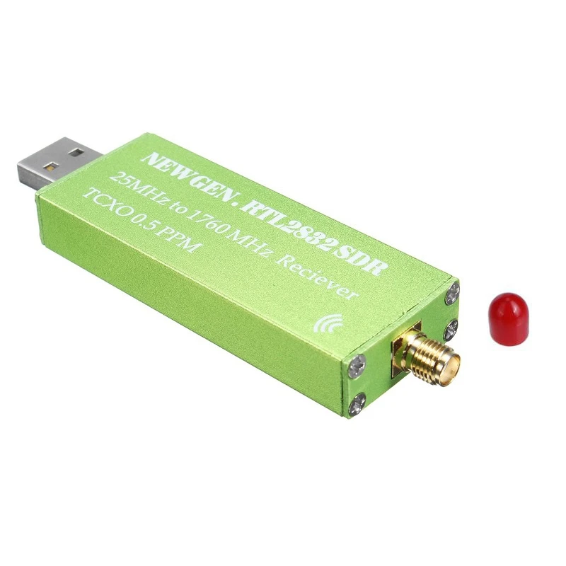

USB адаптер RTL-SDR RTL2832U + R820T2 + 1Ppm TCXO ТВ-тюнер приемник