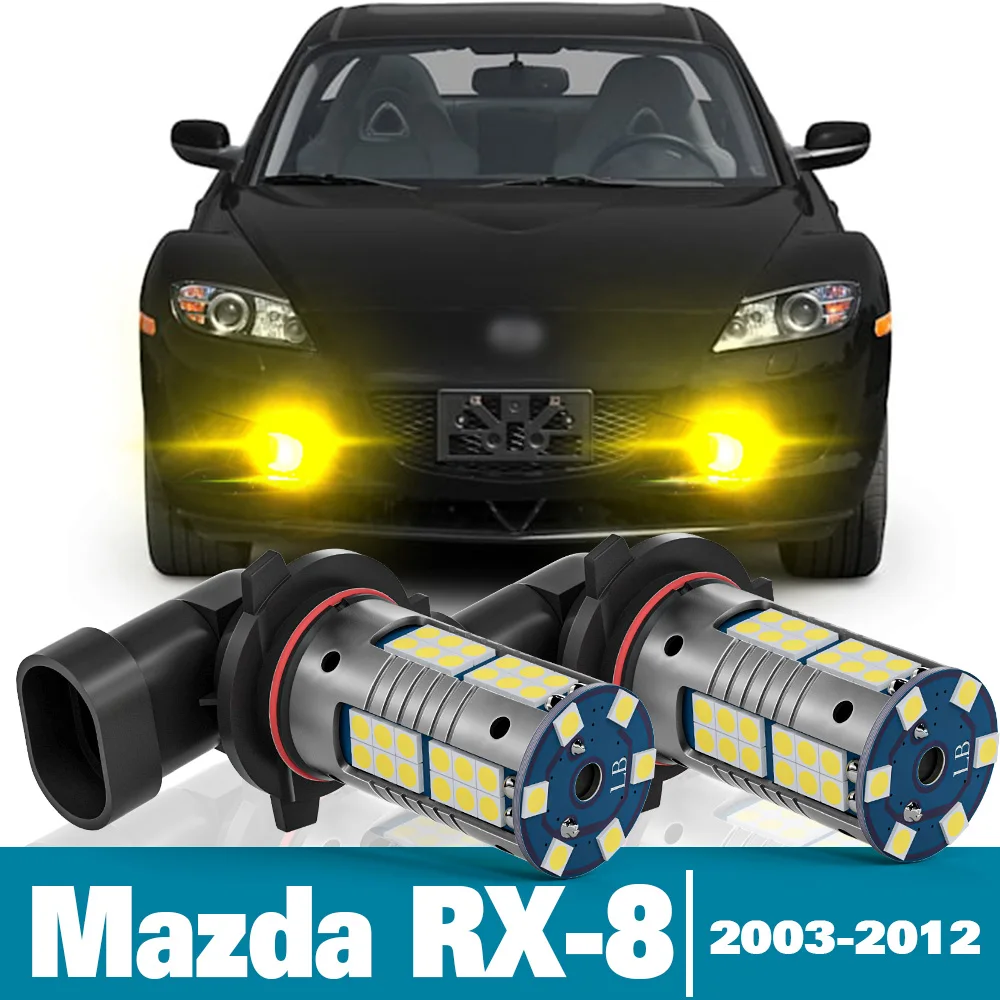 

Светодиодные противотуманные светильник, 2 шт., аксессуары для Mazda RX-8 RX 8 RX8 SE FE 2003 2004 2005 2006 2007 2008 2009 2010 2011