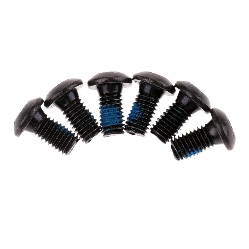 

6pcs/lot Disk Brake Rotor Bolts M5 Screws Bike