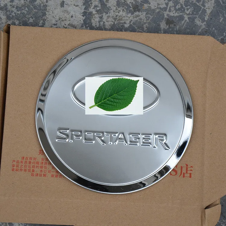 

Крышка топливного бака из нержавеющей стали, 1 шт./комплект, крышки для автомобиля, внешние автомобильные запчасти для KIA Sportager 2011-2017