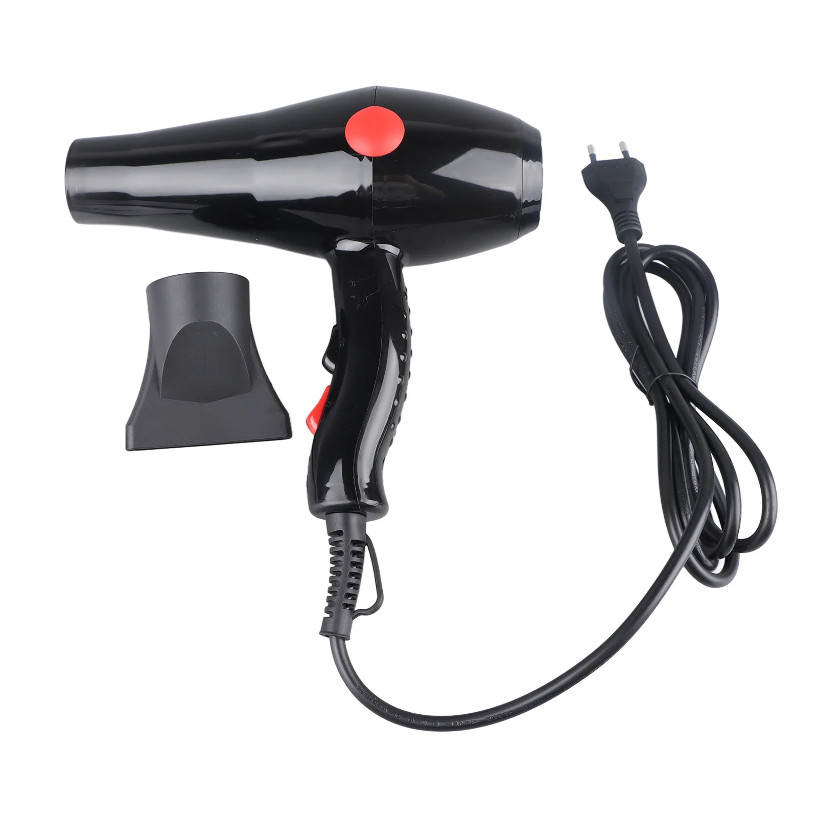 

Hair Blowing Dryer Black High Power Hair Blow Dryer 6 Gears 220‑240V 2000W Constant Temperature for Travel for Home