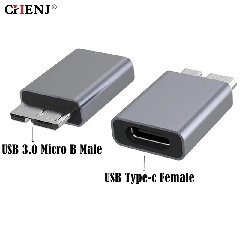 

Переходник с USB C на Micro B USB 3,0 Тип C гнездо на Micro B штекер Быстрая зарядка USB Micro на Type C супер скорость для hdD