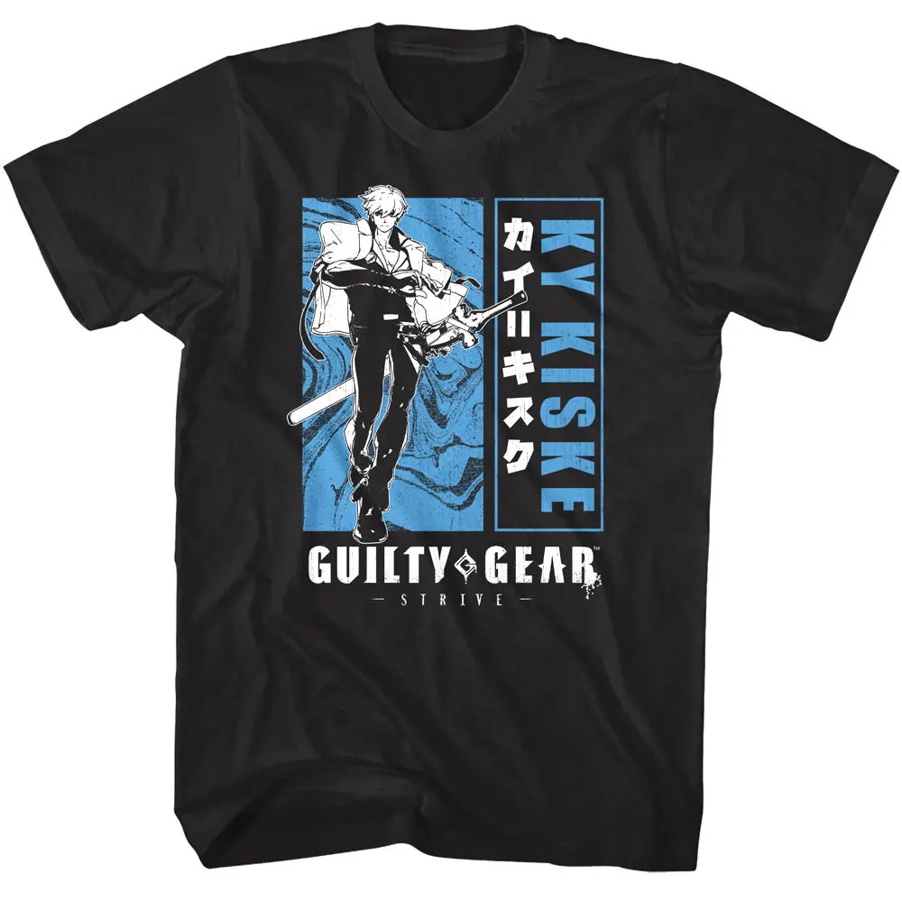 Фото Мужская футболка Guilty Gear Strive Ky Kiske №1