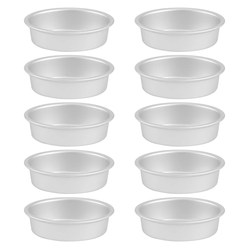 10 шт. мини-овальная форма яйца алюминиевый сплав металлическая для сыра торта