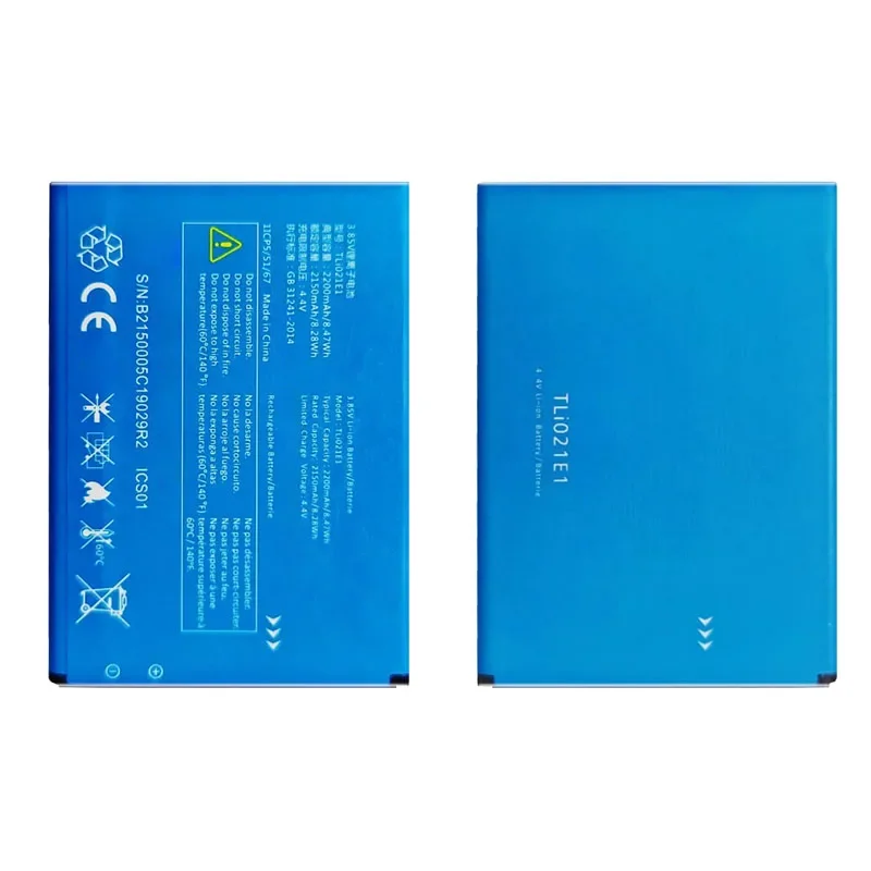 Сменный аккумулятор YKaiserin 2200 мАч TLi021E1 для Alcatel OT-5047U U5 HD CAB 2150008 C1