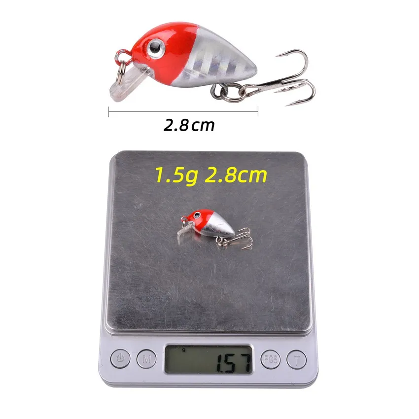 Набор Рыболовных Приманок Aorace Mini Forel Minnow Paddletail Пловец Искусственная Биологически