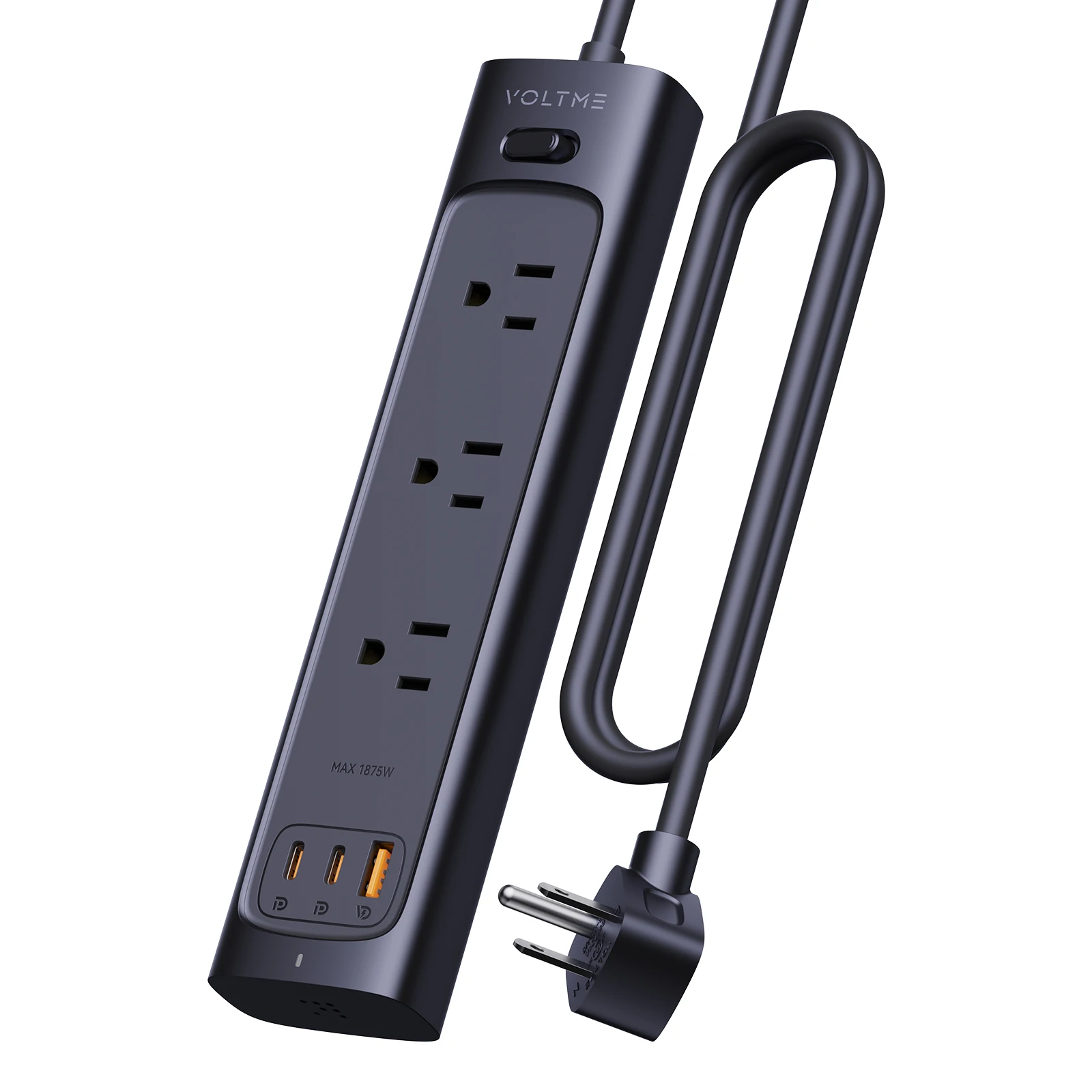 

VOLTME VITO 30W Desktop Charger Power Strip Surge Protector Charging Station Fast Charger For iPhone 14 13 Xiaomi Samsung Laptop