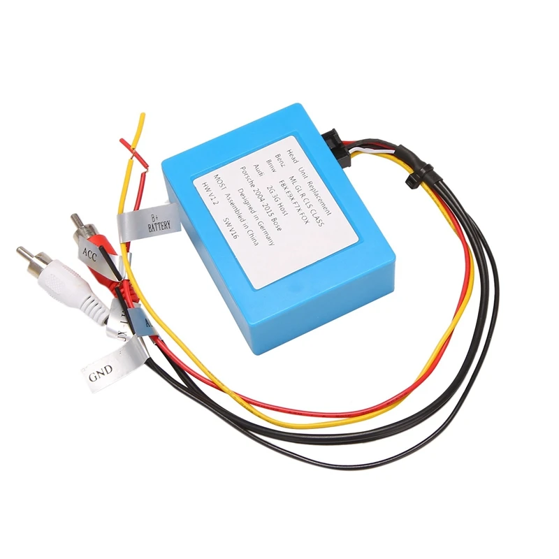

Car Optical Fiber Decoder Box Amplifier Adapter Audio For Mercedes Benz R /ML/GL-Class Cars