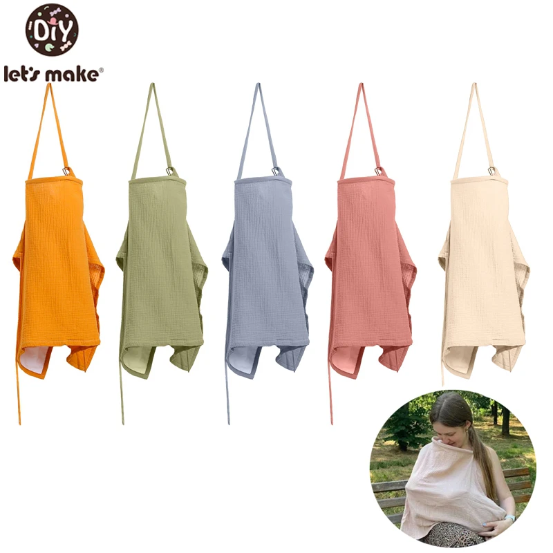 Let's Make Baby Feeding Nursing Covers Mum Breastfeeding Nursing Poncho Cover Up Adjustable Privacy Apron Outdoors Nursing Cloth