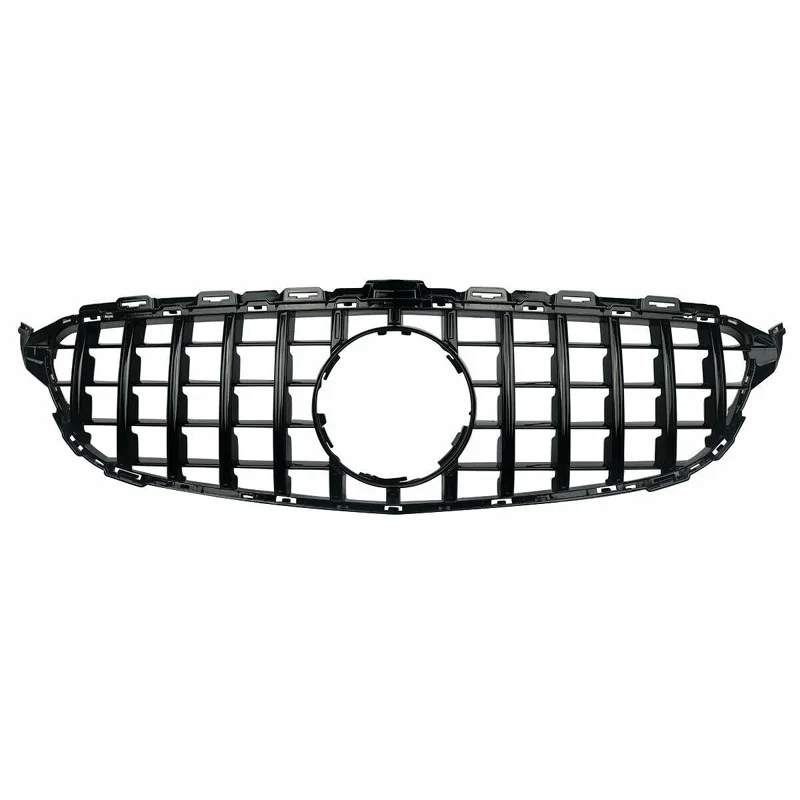 ГРИЛЬ ДЛЯ MERCEDES W205 C205 C CLASS GRILLE AMG GT GTR STYLE 2015-2018