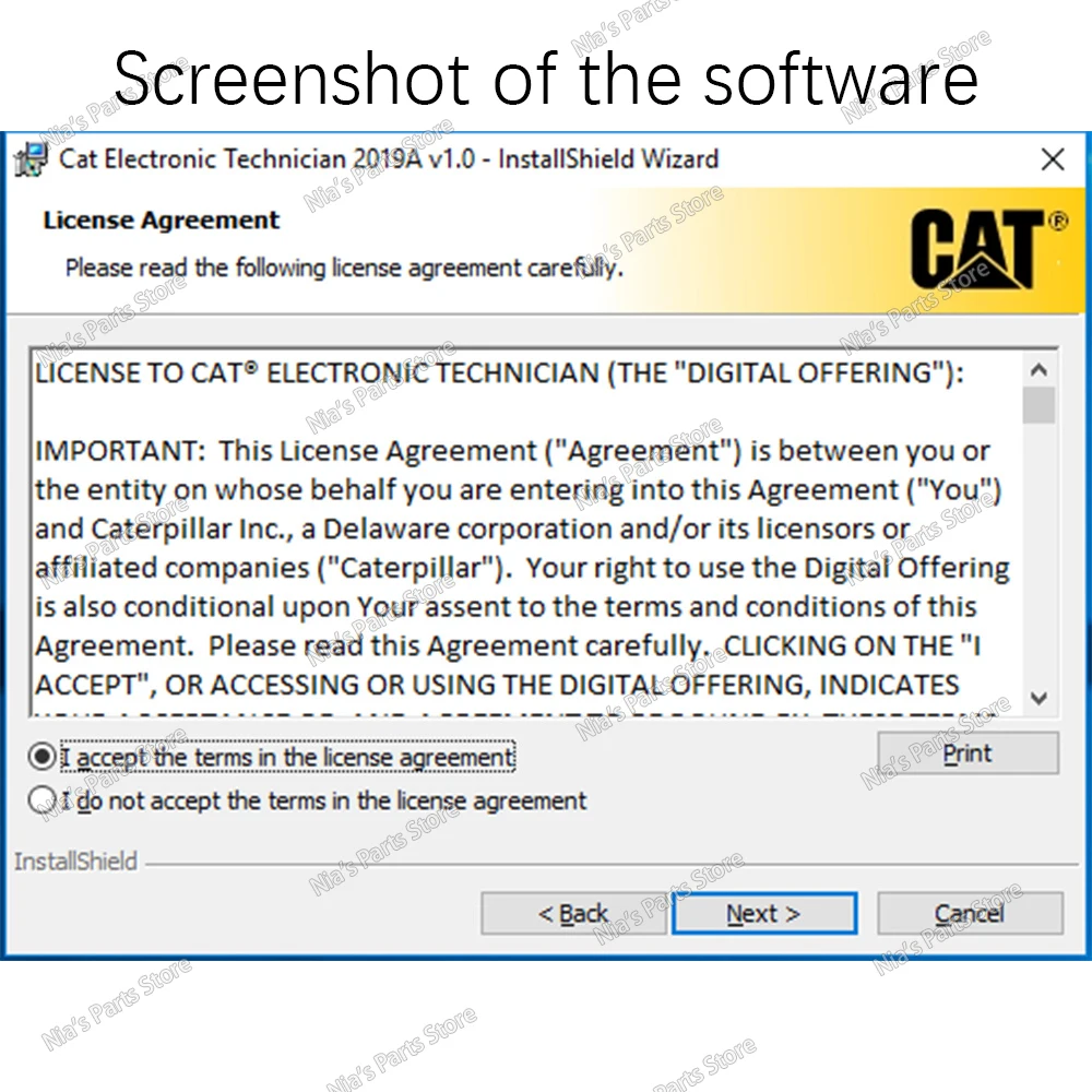 Автомобильные инструменты Cat электронный техник 2019C диагностическое программное