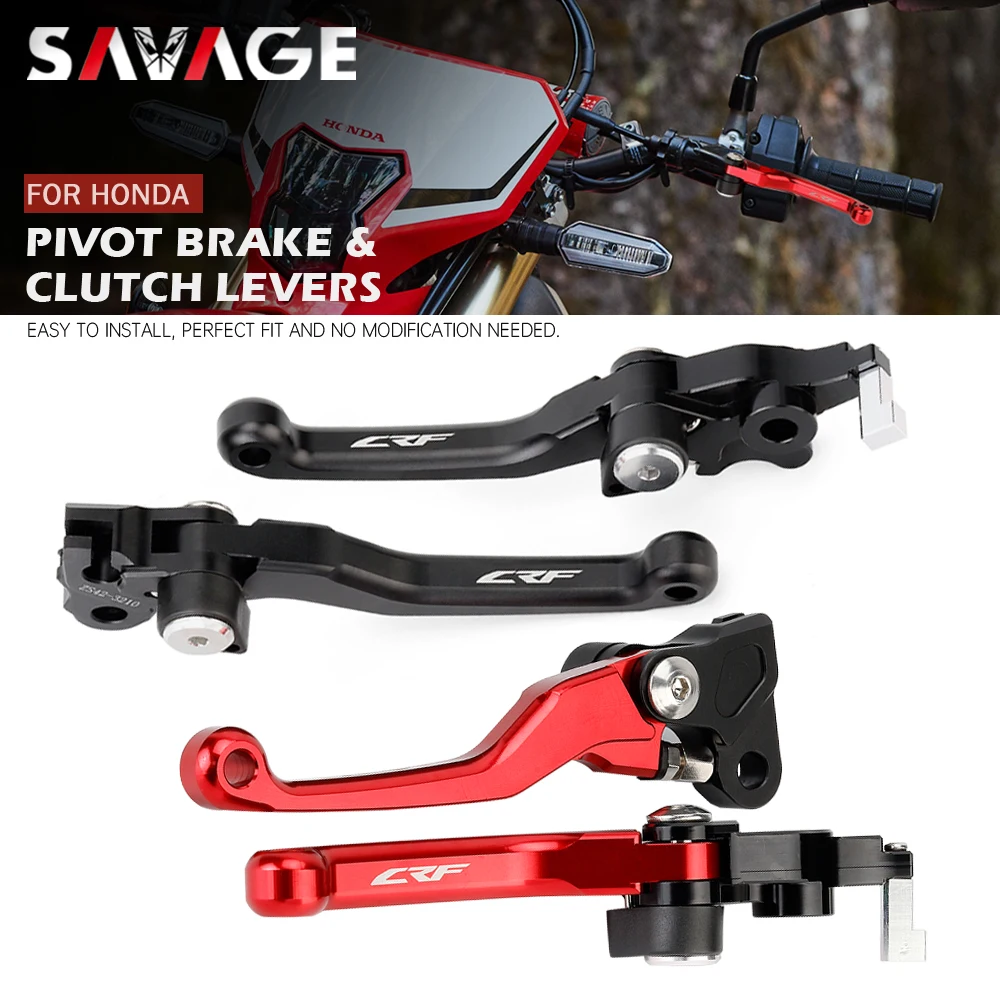 

CRF 450 Поворотные Рычаги тормозной муфты для HONDA CRF450L CRF450RL CRF450RX CRF450X 2005-2023 X L аксессуары для мотоциклов и велосипедов-внедорожников
