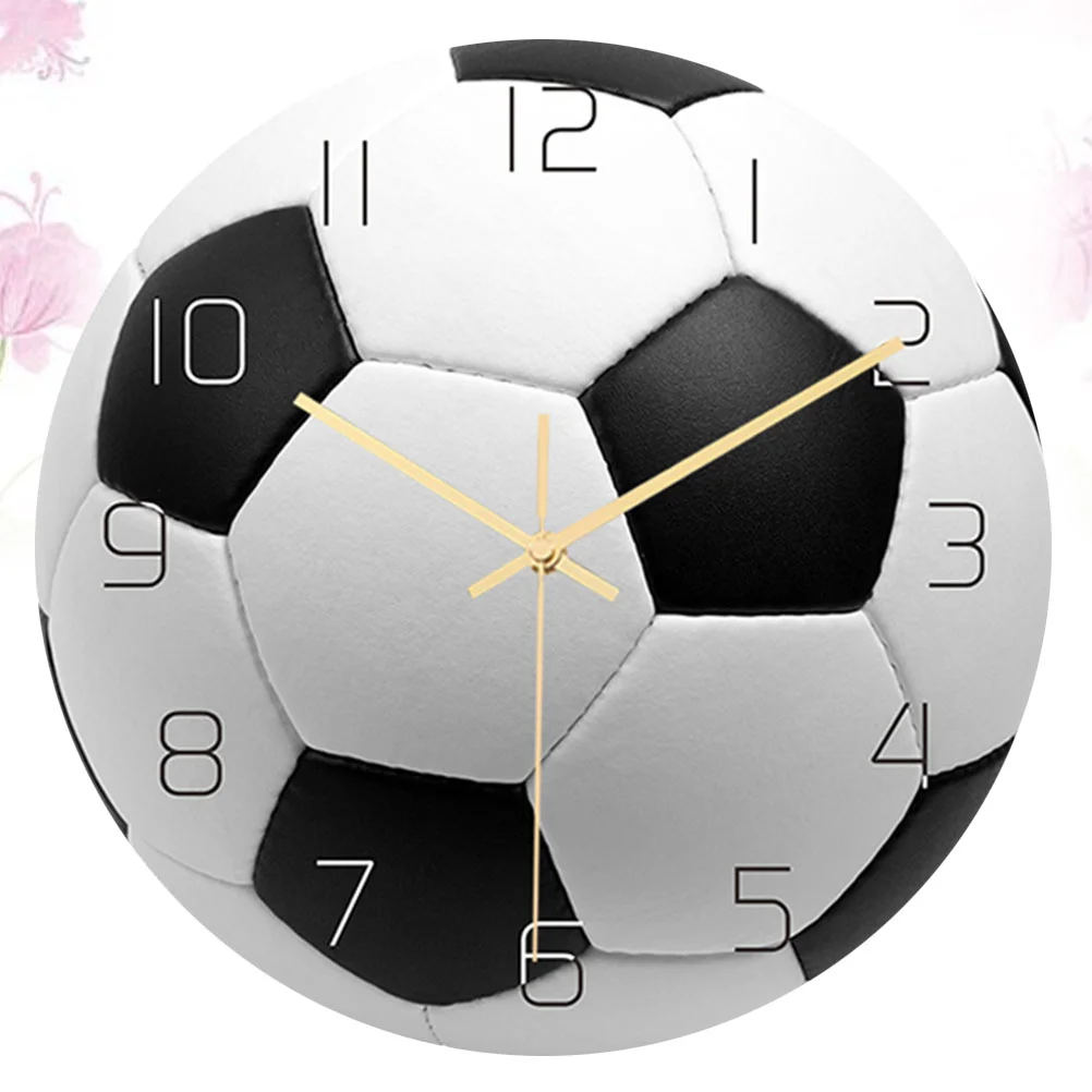 

Clock Wall Mute Hanging Home Living Room Bedroom Clocks Decor Design Footable Gift Fans Tennis Party Baseball Livingroom Present